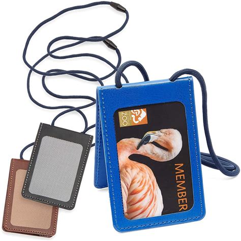 rfid tag holde|rfid blocking id badge holder.